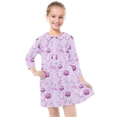 Baby Toys Kids  Quarter Sleeve Shirt Dress by SychEva