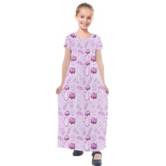 Baby Toys Kids  Short Sleeve Maxi Dress by SychEva