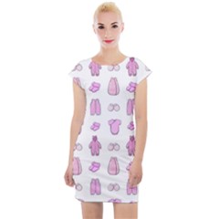 Kid’s Clothes Cap Sleeve Bodycon Dress by SychEva