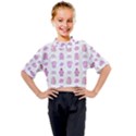 Kid’s Clothes Kids Mock Neck Tee View1