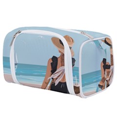 Rest By The Sea Toiletries Pouch by SychEva