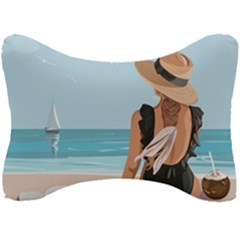 Rest By The Sea Seat Head Rest Cushion by SychEva