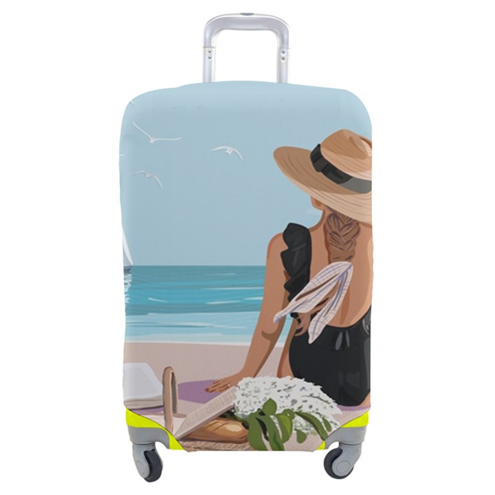 Rest By The Sea Luggage Cover (Medium)