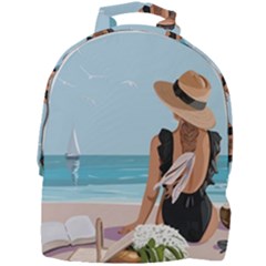 Rest By The Sea Mini Full Print Backpack by SychEva