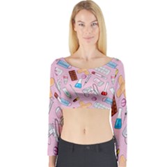 Medical Long Sleeve Crop Top by SychEva