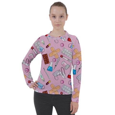 Medical Women s Pique Long Sleeve Tee by SychEva