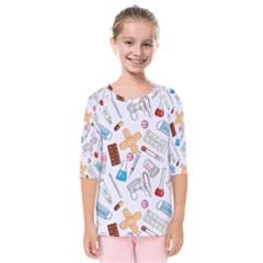 Medicine Kids  Quarter Sleeve Raglan Tee