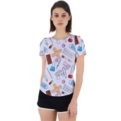 Medicine Back Cut Out Sport Tee by SychEva