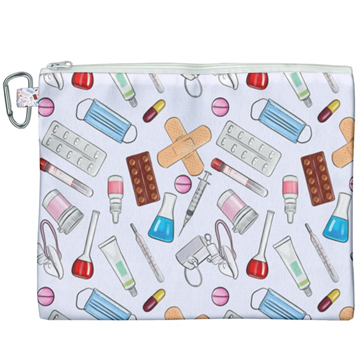 Medicine Canvas Cosmetic Bag (XXXL)