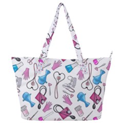 Medicine Full Print Shoulder Bag by SychEva