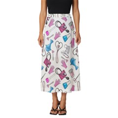 Medicine Classic Midi Chiffon Skirt by SychEva