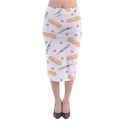 Medicine Midi Pencil Skirt by SychEva