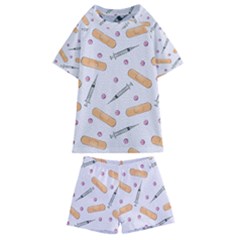 Medicine Kids  Swim Tee And Shorts Set by SychEva