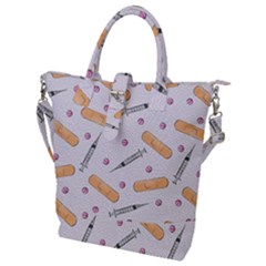 Medicine Buckle Top Tote Bag by SychEva