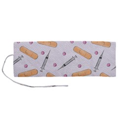 Medicine Roll Up Canvas Pencil Holder (m) by SychEva