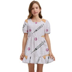 Medicine Kids  Short Sleeve Dolly Dress by SychEva