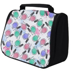 Nail Polish Full Print Travel Pouch (big) by SychEva