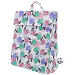 Nail Polish Flap Top Backpack by SychEva