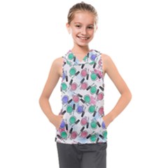 Nail Polish Kids  Sleeveless Hoodie by SychEva