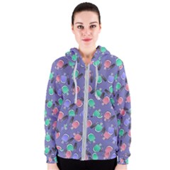 Nail Polish Women s Zipper Hoodie by SychEva