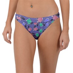 Nail Polish Band Bikini Bottoms by SychEva