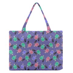 Nail Polish Zipper Medium Tote Bag by SychEva