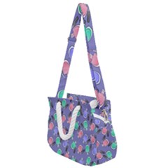 Nail Polish Rope Handles Shoulder Strap Bag by SychEva