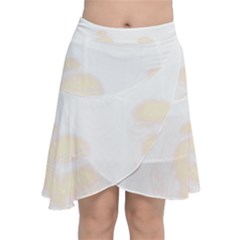 Boxing Cat Chiffon Wrap Front Skirt by JayEdden