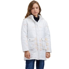 Boxing Cat Kid s Hooded Longline Puffer Jacket by JayEdden