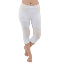 Boxing Cat Lightweight Velour Capri Yoga Leggings by JayEdden