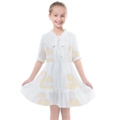 Boxing Cat Kids  All Frills Chiffon Dress by JayEdden