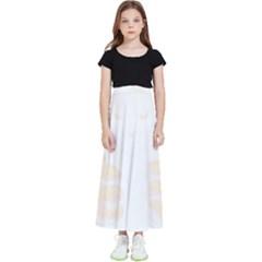 Boxing Cat Kids  Flared Maxi Skirt by JayEdden