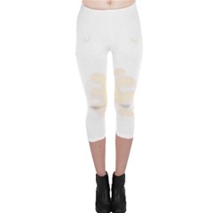 Boxing Cat Capri Leggings  by JayEdden