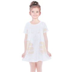 Boxing Cat Kids  Simple Cotton Dress