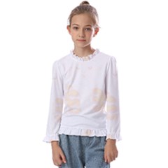 Boxing Cat Kids  Frill Detail Tee