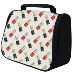 Nail Manicure Full Print Travel Pouch (big) by SychEva