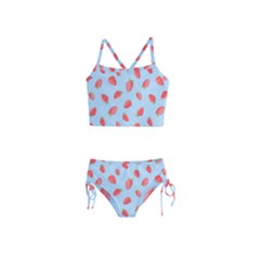 Strawberry Girls  Tankini Swimsuit by SychEva