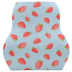 Strawberry Car Seat Back Cushion  by SychEva