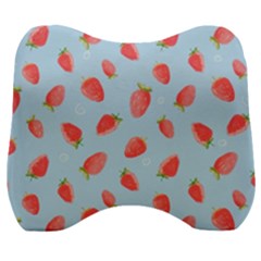 Strawberry Velour Head Support Cushion by SychEva