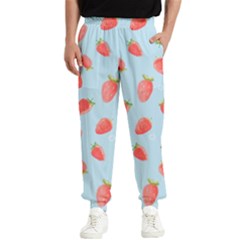 Strawberry Men s Elastic Waist Pants by SychEva