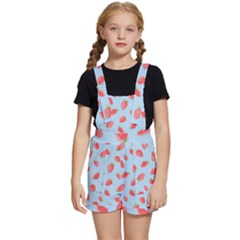 Strawberry Kids  Short Overalls by SychEva