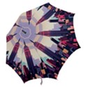 New York Skyline Cityscape Nyc New York City Landmark Hook Handle Umbrellas (Large) View2