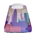 New York Skyline Cityscape Nyc New York City Fitted Sheet (Single Size) View1