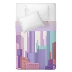 New York Skyline Cityscape Nyc New York City Duvet Cover Double Side (Single Size)