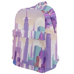 New York Skyline Cityscape Nyc New York City Classic Backpack