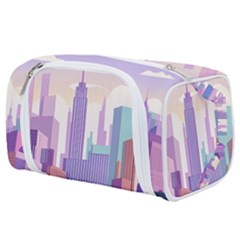 New York Skyline Cityscape Nyc New York City Toiletries Pouch