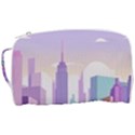 New York Skyline Cityscape Nyc New York City Toiletries Pouch View3