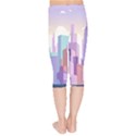 New York Skyline Cityscape Nyc New York City Kids  Capri Leggings  View2