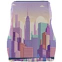 New York Skyline Cityscape Nyc New York City Car Seat Velour Cushion  View2