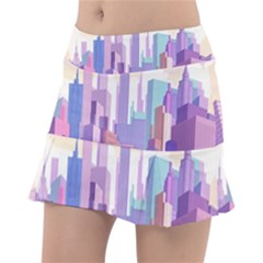 New York Skyline Cityscape Nyc New York City Classic Tennis Skirt